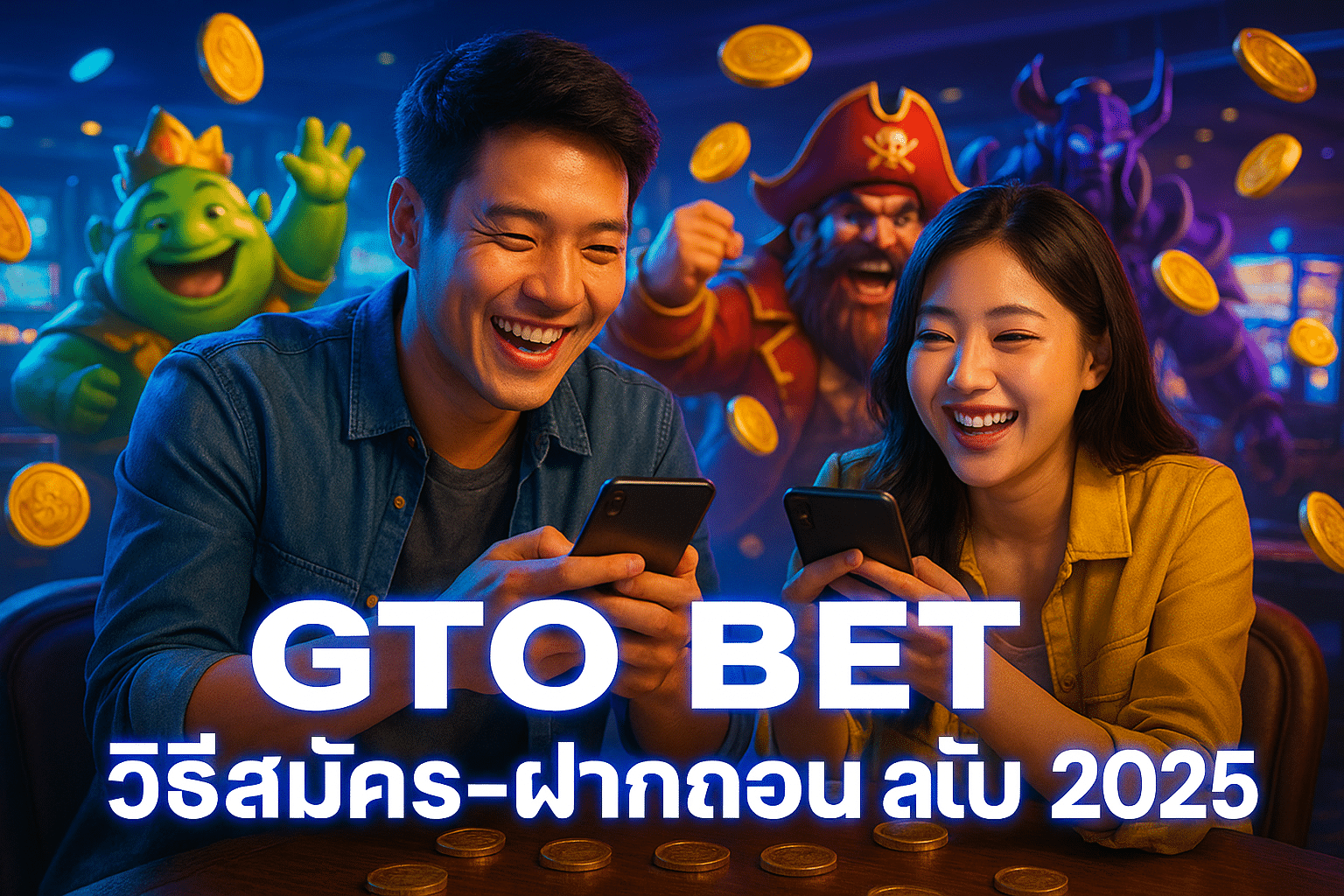 GTO BET วิธีสมัคร-ฝากถอน ฉบับ 2025