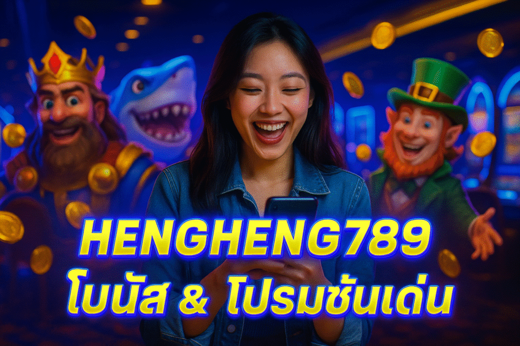 HENGHENG789 โบนัส & โปรโมชั่นเด่น