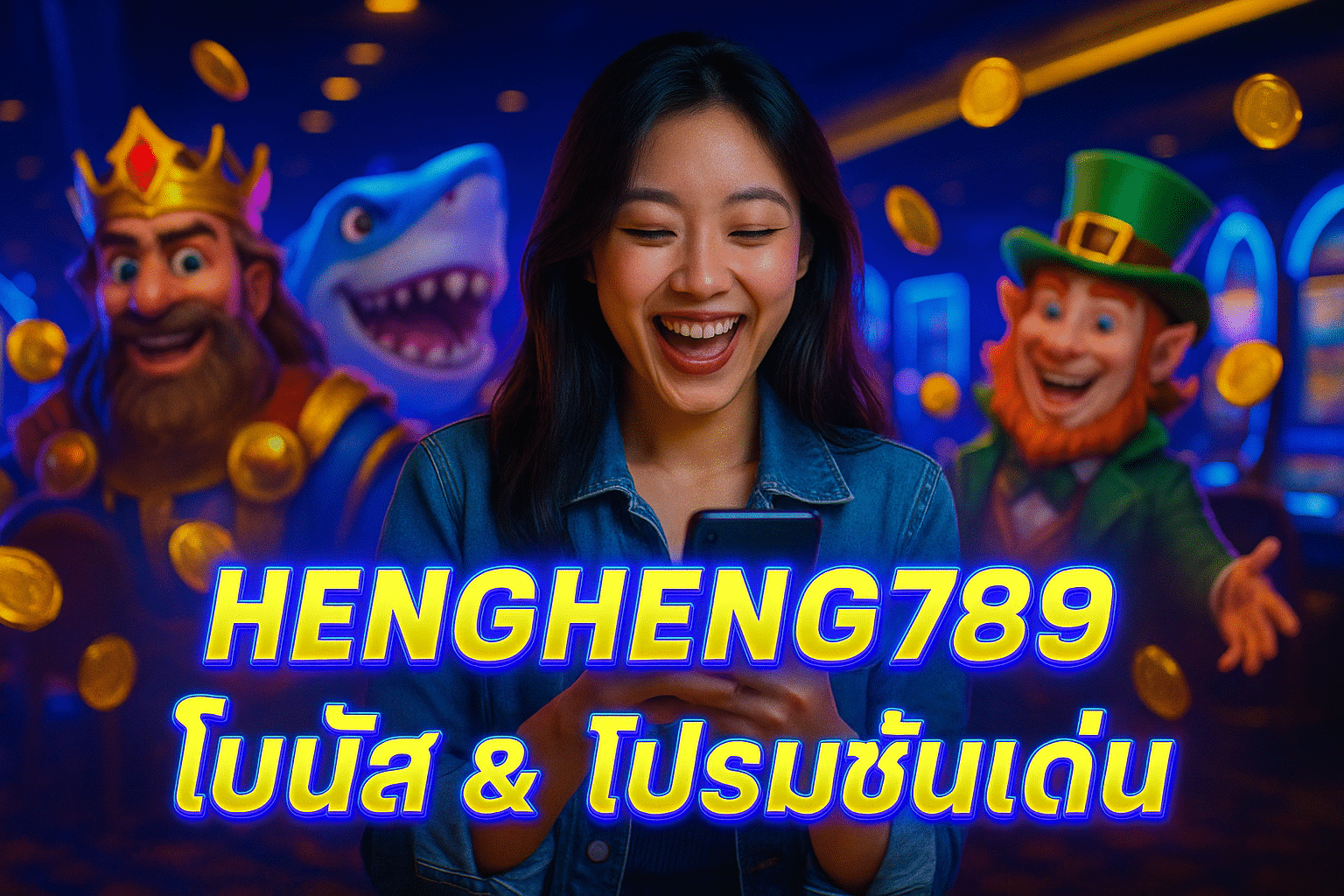 HENGHENG789 โบนัส & โปรโมชั่นเด่น