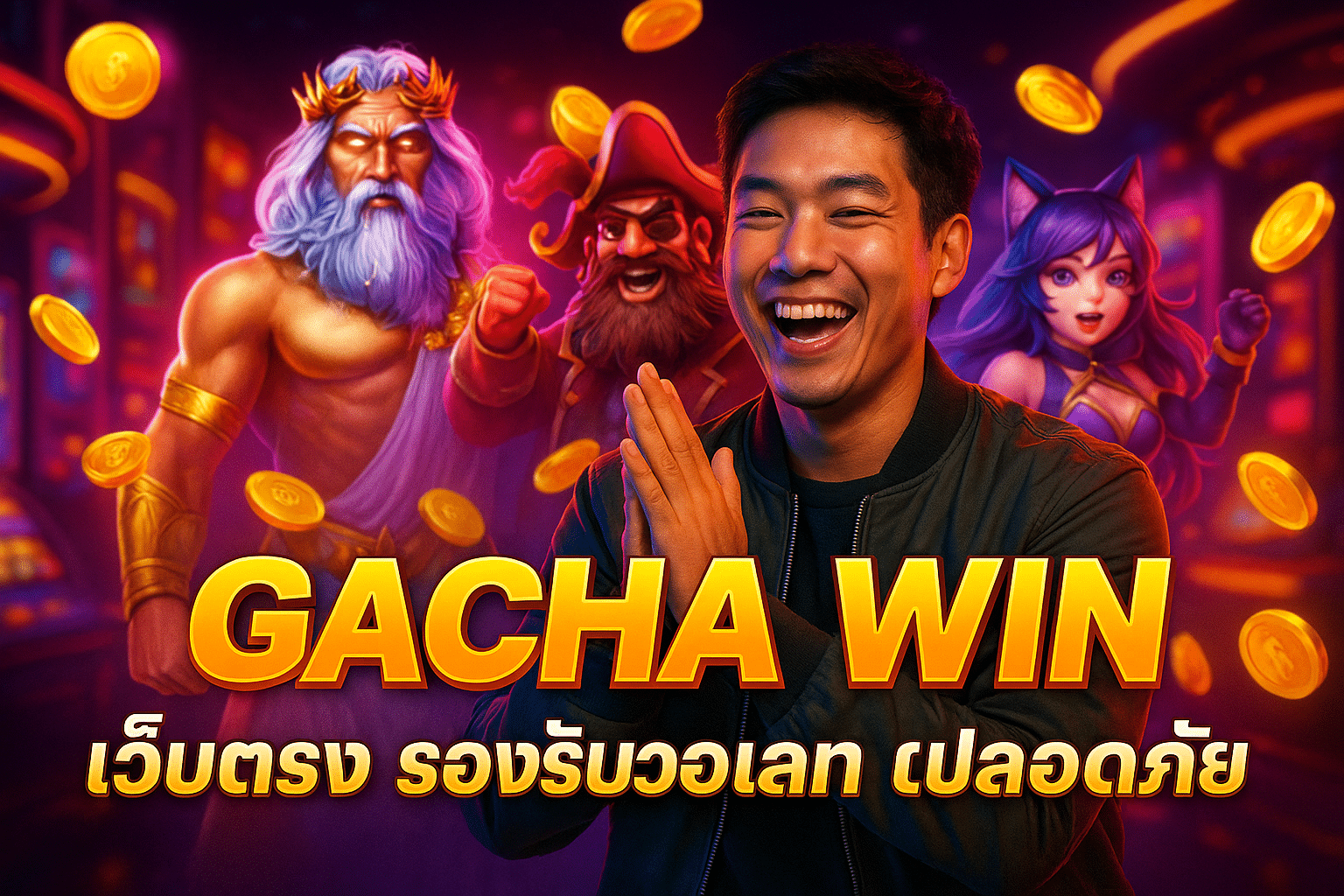 GACHA WIN เว็บตรง รองรับวอเลท ปลอดภัย