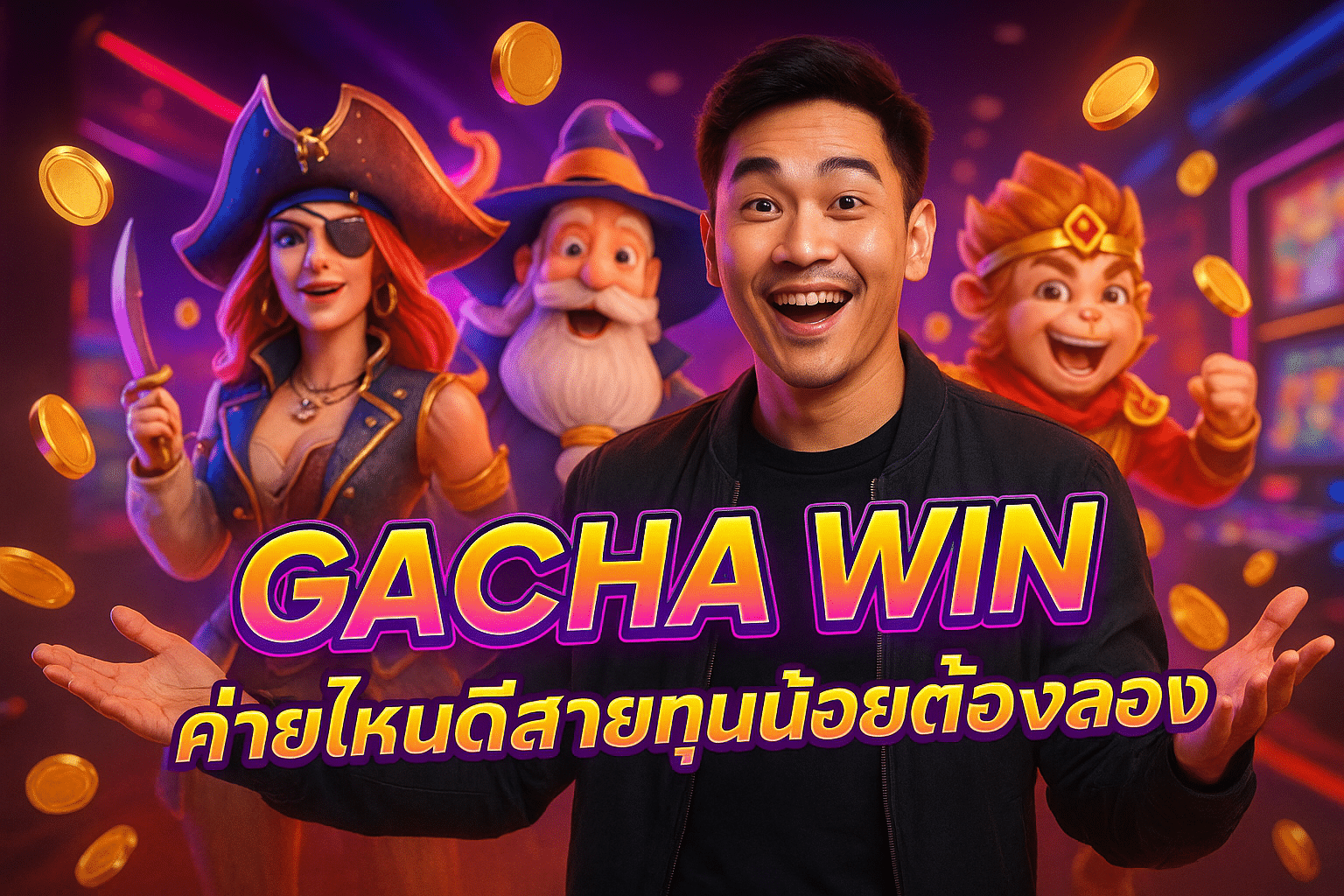 GACHA WIN ค่ายไหนดีสายทุนน้อยต้องลอง