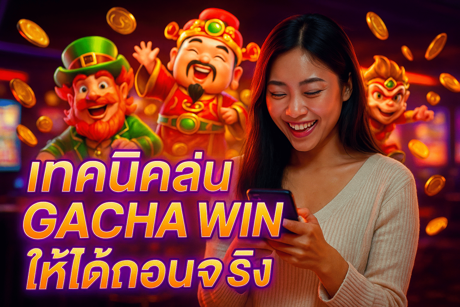 เทคนิคเล่น GACHA WIN ให้ได้ถอนจริง